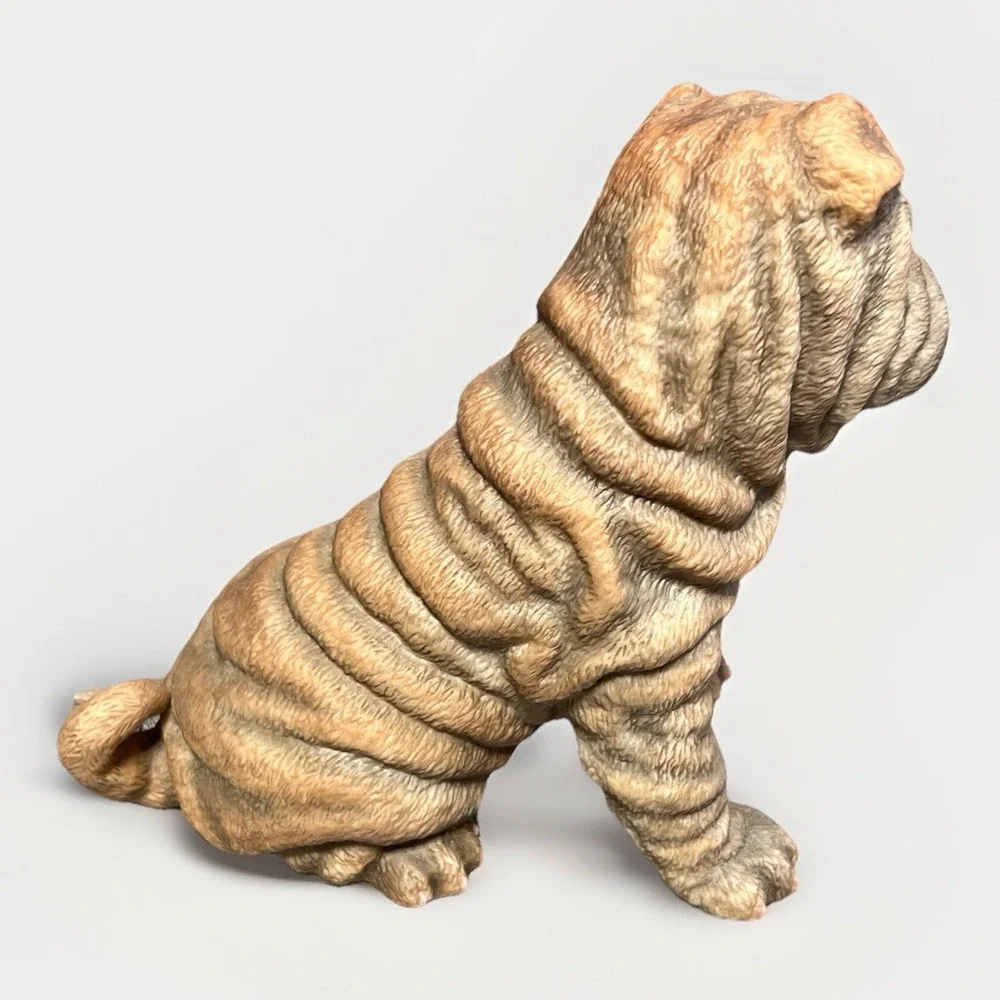 Vintage Lenox‎ Shar-pei Dog Figurine Porcelain Dog Limited Edition 2001 Sharpei